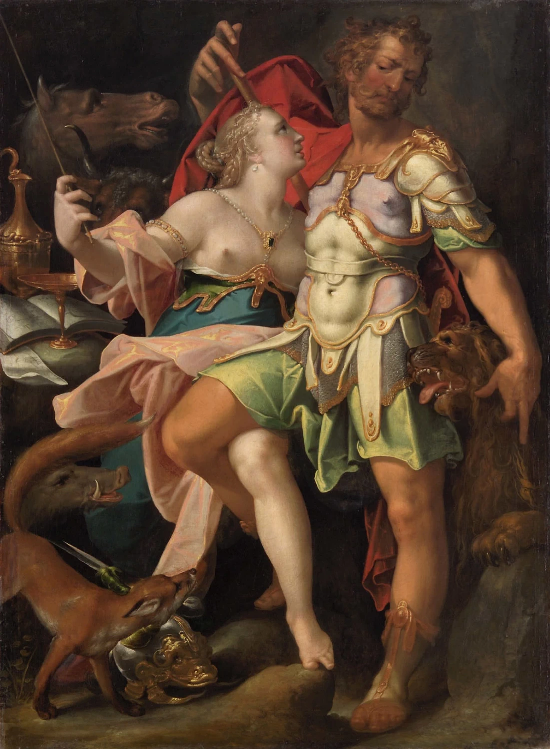Bartholomeus Spranger - Ulisse e Circe, Kunsthistorisches Museum, Vienna 1